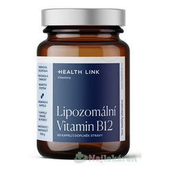 Health Link Lipozomálny vitamín B12 60 kapsúl
