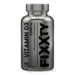 Fixxty Vitamín D3 2000 IU 90 kapsúl