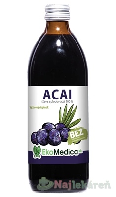 EkoMedica SK Acai šťava 500 ml