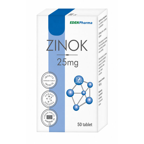 EDENPharma ZINOK 25 mg 50 tabliet