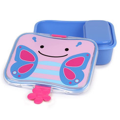 SKIP HOP Zoo Krabička na desiatu 700 ml Motýlik 3+