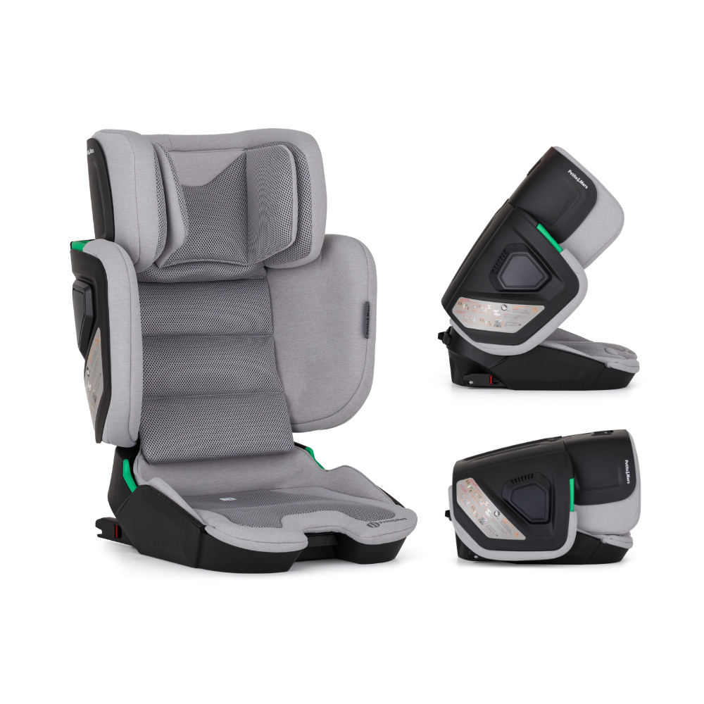 PETITE&MARS Flex Pro i-Size Air Gentle Grey 100-150 cm