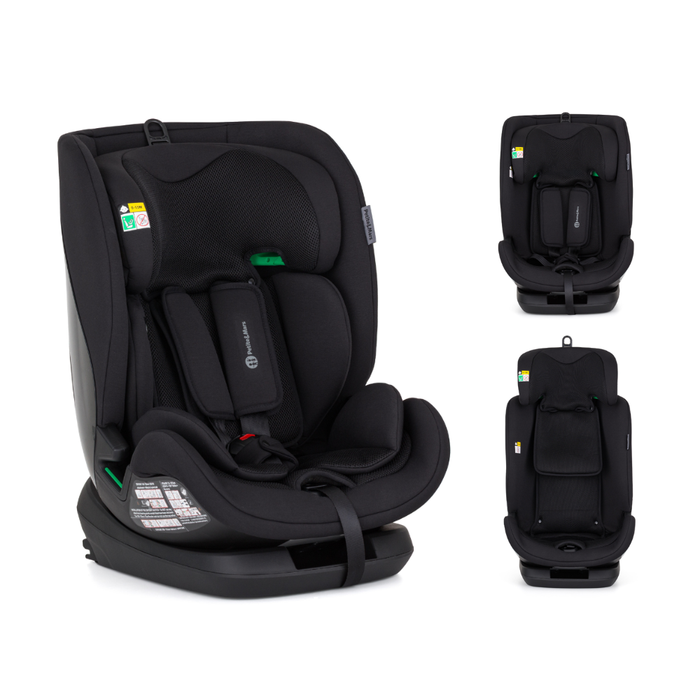 PETITE&MARS Prime Pro i-Size Air Coal Black 76-150 cm