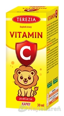 Terezia Vitamín C kvapky 30 ml