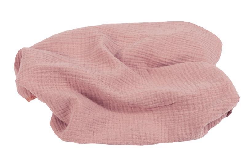 E-shop BABYMATEX Prikrývka bavlnená Muslin Svetlo Ružová 120x80 cm