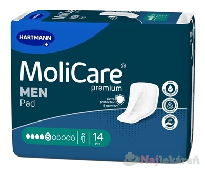 MoliCare Premium MEN PAD 5 kvapiek 34,5 cm 14 ks