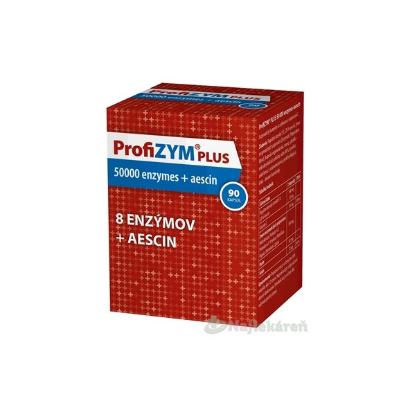 ProfiZYM PLUS 50000 enzymes + aescin 90 kapsúl