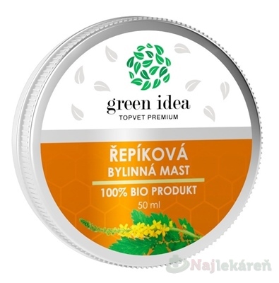 Green Idea REPÍKOVÁ MASŤ BIO bylinná 50 ml