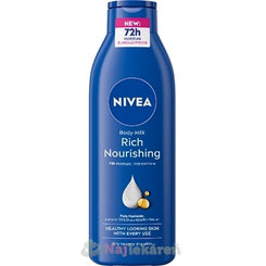 NIVEA Výživné telové mlieko suchá pokožka Rich Nourishing 400 ml