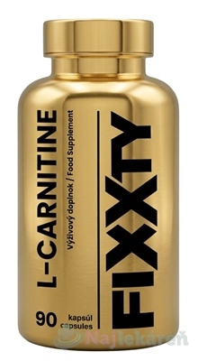 Fixxty L-carnitine 90 kapsúl