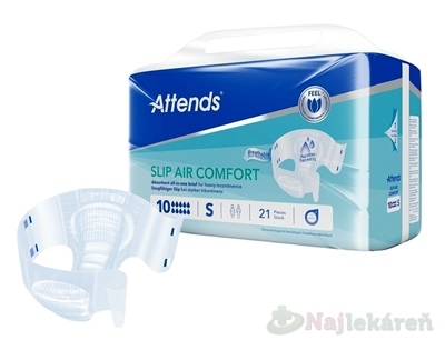 ATTENDS Slip Air Comfort 10 S plienkové nohavičky 21 ks