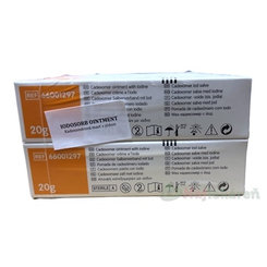 IODOSORB OINTMENT antimikrobiálna masť s jódkadexomérom 2x20 g
