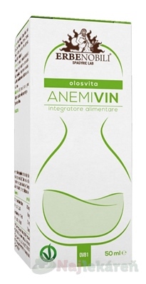E-shop ERBENOBILI ANEMIVIN kvapky 50 ml