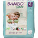 BAMBO Nature Plienky jednorázové 4, 24 ks, pre 7-14 kg