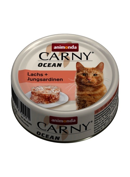 Animonda Carny Ocean konzerva losos a sardinky 80 g
