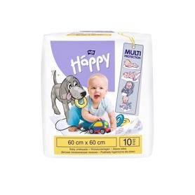E-shop BELLA HAPPY BABY Detské prebaľovacie podložky 60 x 60 cm (10 ks)