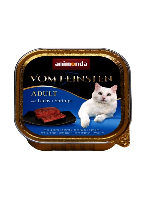 Animonda VomFein. Adult Cat paštéta losos a krevety 100 g
