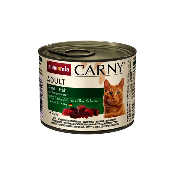 Animonda Carny Adult kozerva srncie s brusnicami 200 g
