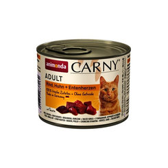 Konzerva Animonda Carny Adult hovädzie, kura a kačacie srdce 200g