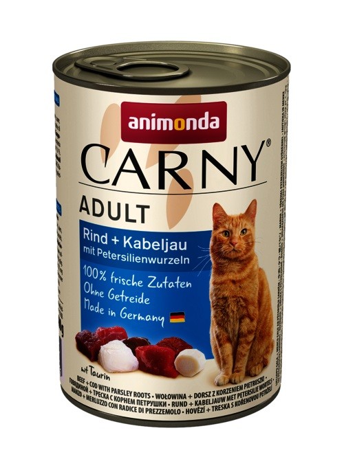 Animonda Carny Adult konzerva treska a petržlen 400 g