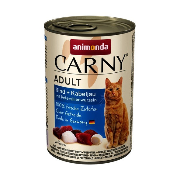 Animonda Carny Adult konzerva treska a petržlen 400 g