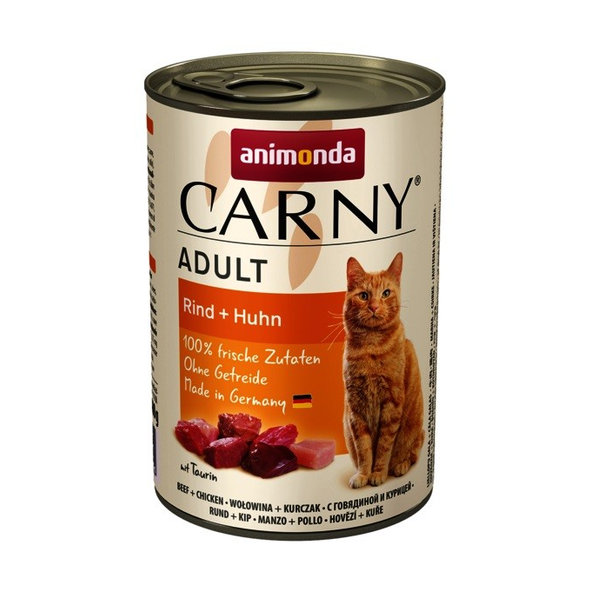 Animonda Carny Adult konzerva hovädzie a kura 400 g