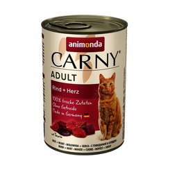 Animonda Carny Adult konzerva hovädzie a srdcia 400 g