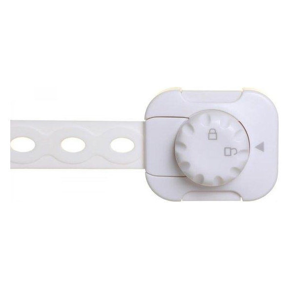 DREAMBABY Uzáver bezpečnostný univerzálny TWIST 'N LOCK 6 kusov biela