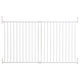DREAMBABY Zábrana bezpečnostná Broadway 2-panelová extra široká 76-134,5 cm biela
