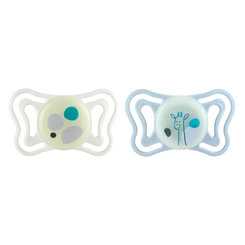 CHICCO Cumlíky Physioforma Light ortodontické neutral 2-6m 2 ks