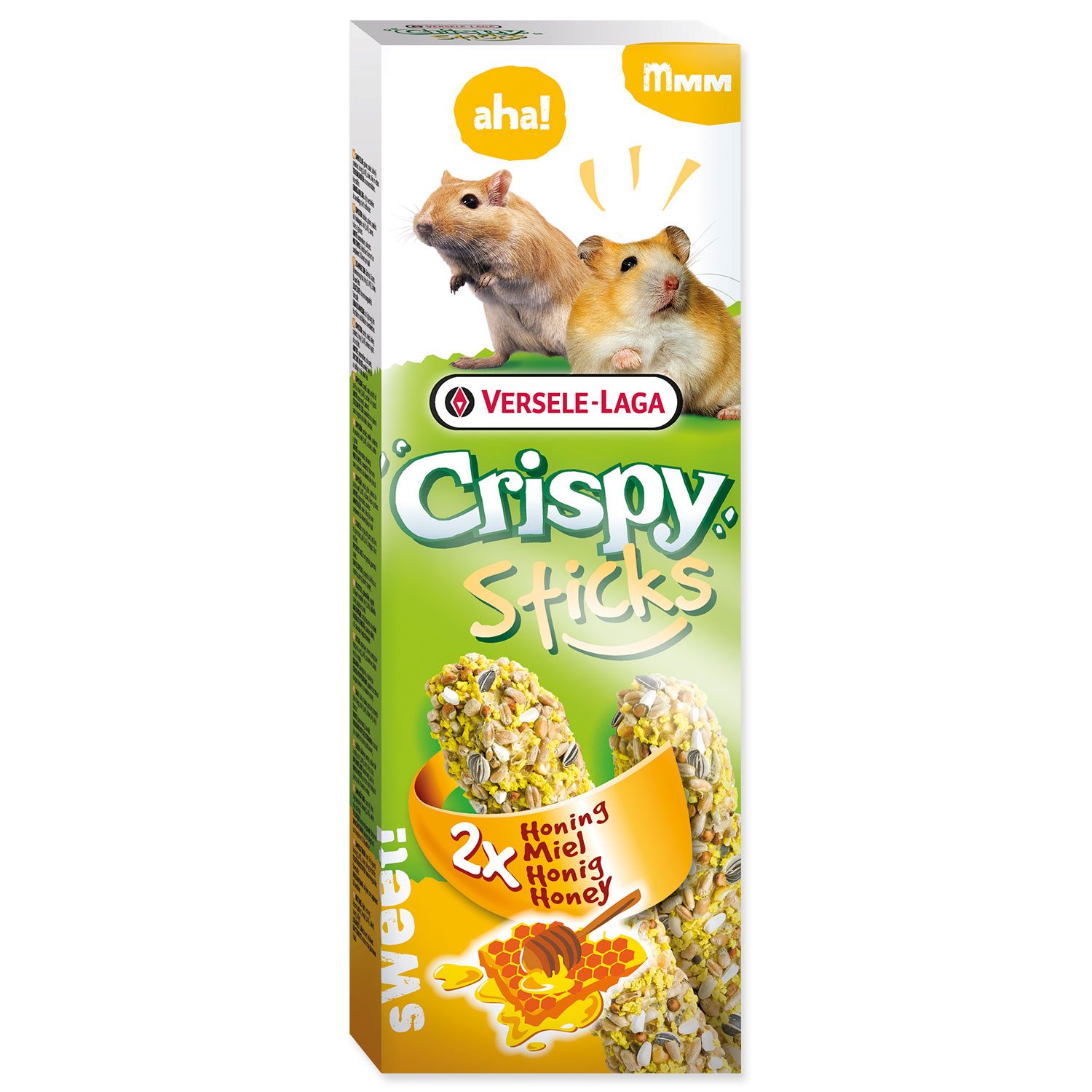 Versele-Laga Crispy tyčinka škrečok a pieskomil s medom 110g 2ks