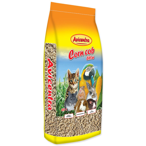 AVC Kukuricná podstielka 10l jemná