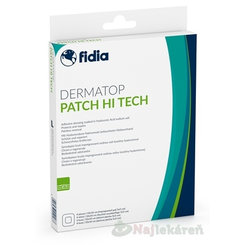 DERMATOP Patchi Hi Tech samolepiace krytie na rany 4 ks