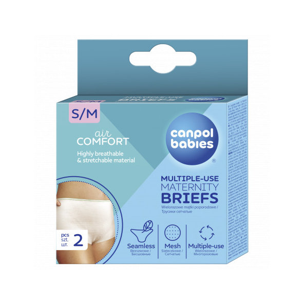 CANPOL BABIES Nohavičky popôrodné na viac použití 2 ks S/M