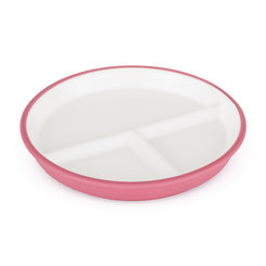 PETITE&MARS Tanier keramický so silikónovým obalom Candy Pink