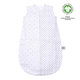 MOTHERHOOD Vak na spanie mušelínový BIO Grey and Black Dots 6-18m 0,5 tog