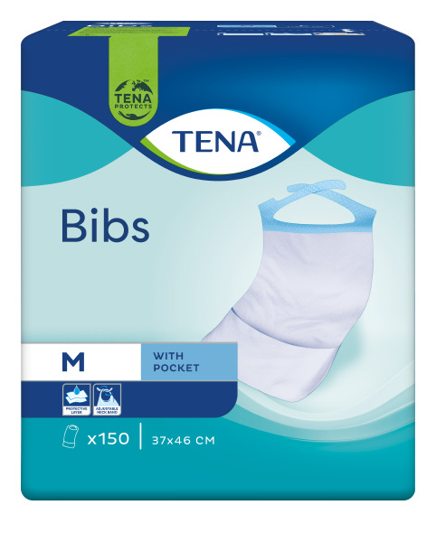 TENA Bib Podbradník M - 37x46 cm 150 ks