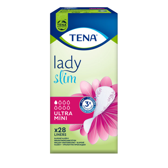 TENA Lady Slim Ultra Mini inkontinenčné slipové vložky 28ks