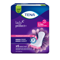 TENA LADY MAXI NIGHT absorpčné vložky 6ks