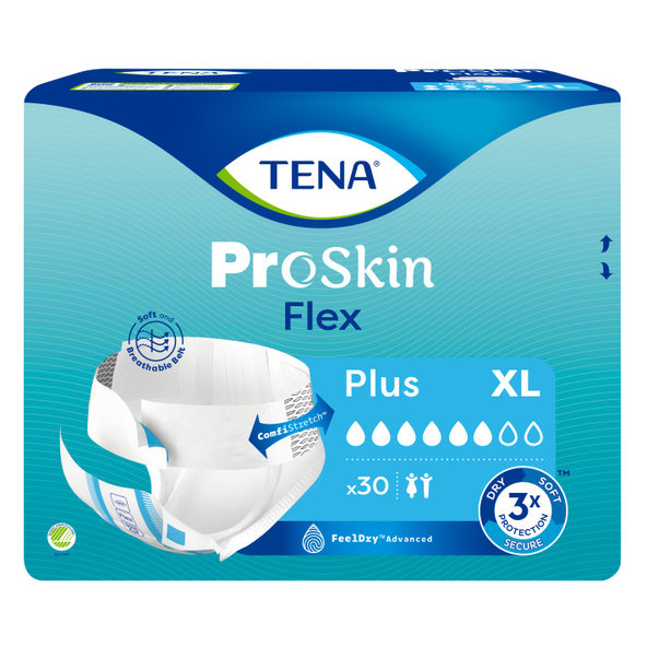 TENA Flex Plus XL inkontinenčné nohavičky 30 ks