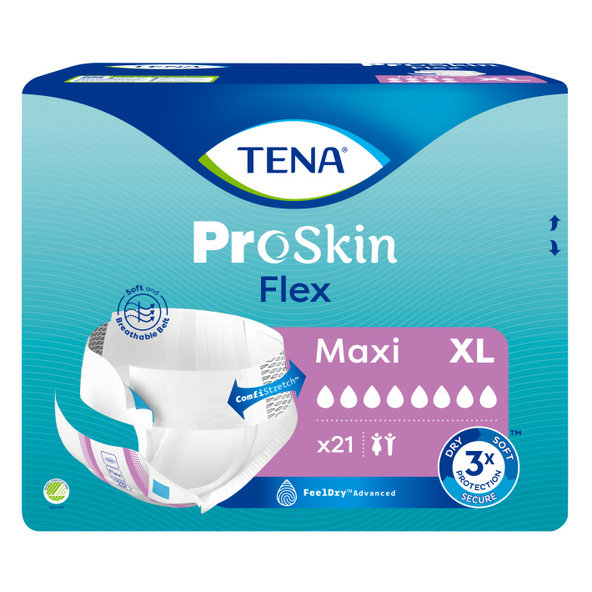 TENA Flex Maxi XL inkontinenčné nohavičky 21 ks