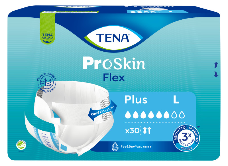 TENA Flex Plus L inkontinenčné nohavičky 30 ks kúpite na Najlekaren.eu