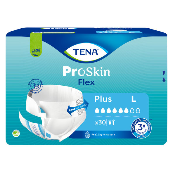 TENA Flex Plus L inkontinenčné nohavičky 30 ks