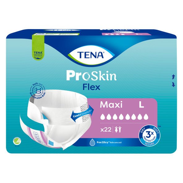 TENA Flex Maxi L inkontinenčné nohavičky 22 ks