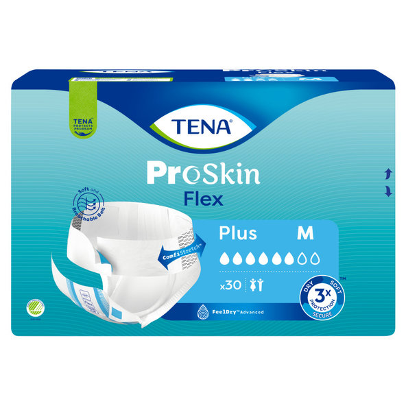 TENA Flex Plus M inkontinenčné nohavičky 30 ks