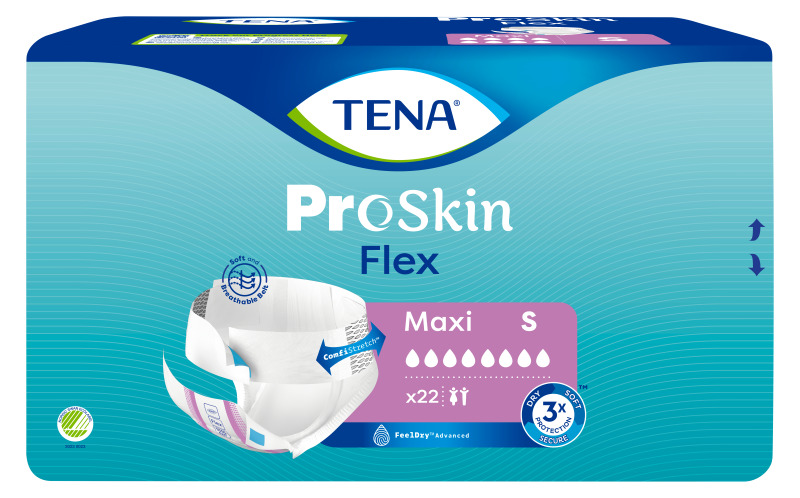 TENA Flex Maxi S inkontinenčné nohavičky 22 ks
