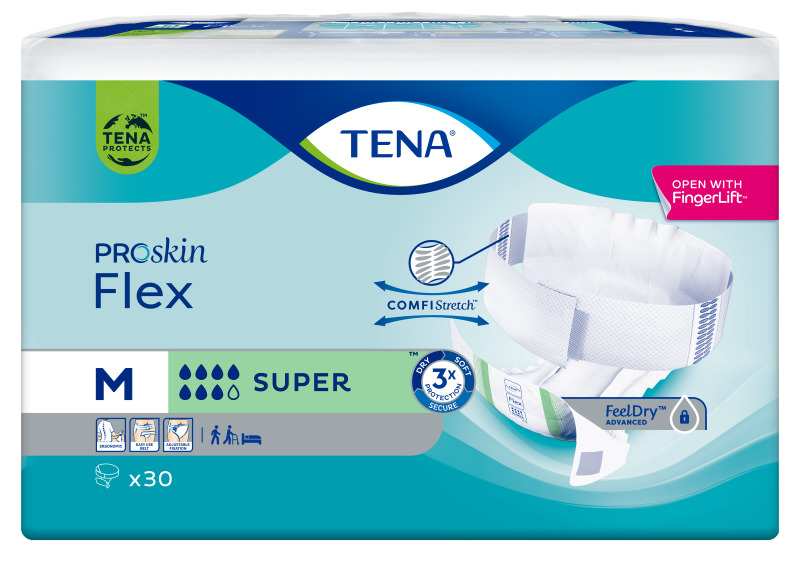 TENA Flex Super M inkontinenčné nohavičky 30 ks kúpite na Najlekaren.eu