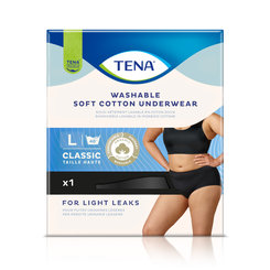 TENA Washable Underwear Female dámske prateľné absorpčné nohavičky, veľkosť L 1ks