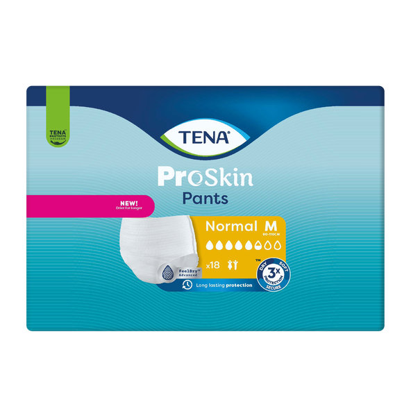 TENA Pants Normal M naťahovacie inkontinenčné nohavičky (inov.2024) 18ks