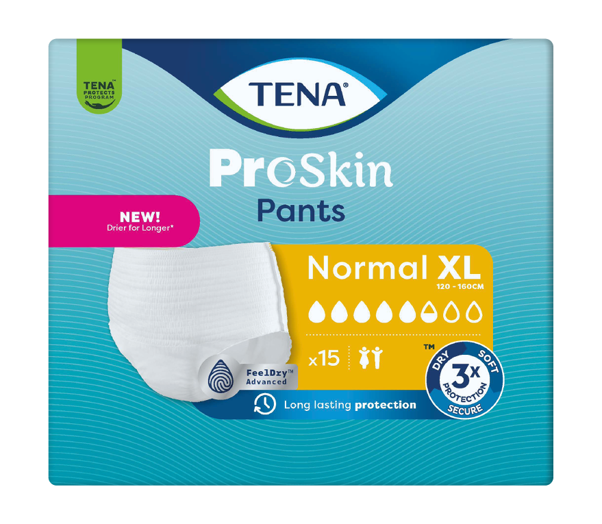 TENA Pants Normal XL naťahovacie inkontinenčné nohavičky 1x15 ks